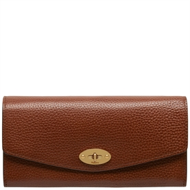 Mulberry Darley Wallet Two-Tone Oak Natural Grain